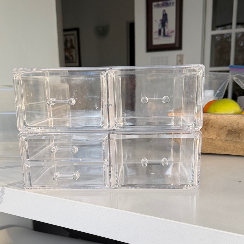 Clear Acrylic Storage Drawer Organizer